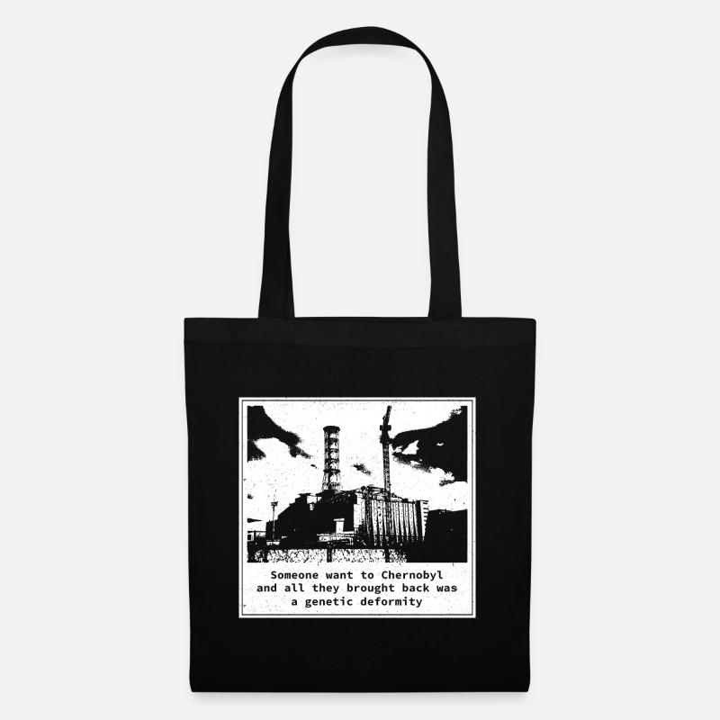 Genetic deformity Chernobyl Geschenk Radiation - Stoffbeutel - Schwarz