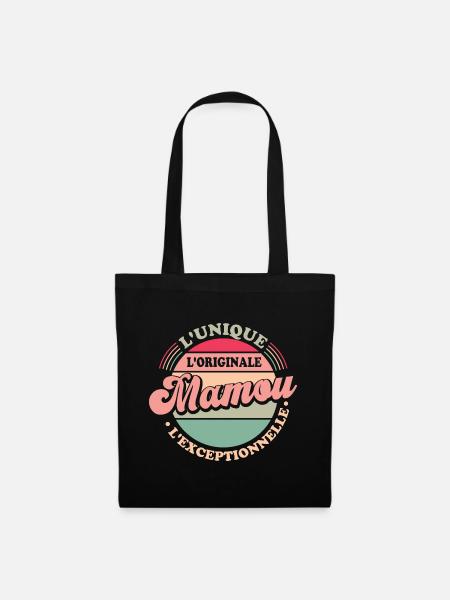 L'unique l'originale Mamou l'exceptionnelle Cadeau - Sac en tissu - noir