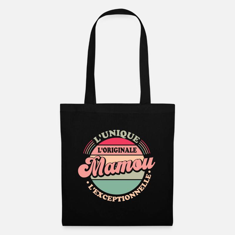 L'unique l'originale Mamou l'exceptionnelle Cadeau - Sac en tissu - noir
