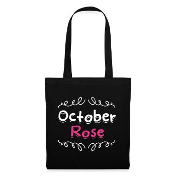 breast cancer / pink October - Tote Bag - black - Front