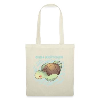 Chill Toad Turtle Chill Turtle Relax - Sac en tissu - nature - Devant
