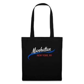 Série Neighborhood – Manhattan - Sac en tissu - noir - Devant