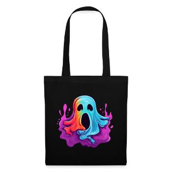 Colorful Halloween Ghost - Tote Bag - black - Front