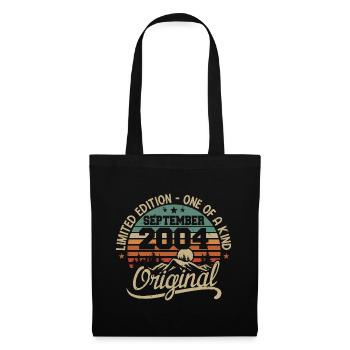 Birthday September 2004 Gift September 2004 - Tote Bag - black - Front