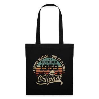 Octobre 1959 - Légendes Sont Nées En Octobre 1959 - Sac en tissu - noir - Devant