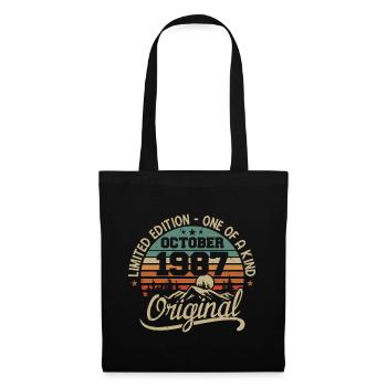 October 1987 - Legends Were Born In October 1987 - Tote Bag - black - Front