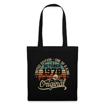 October 1978 - Legends Are Born In October 1978 - Tote Bag - black - Front