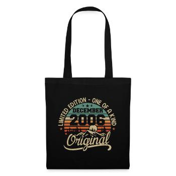 Original 19th Anniversary Gift, December 2006 - Tote Bag - black - Front