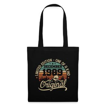 Original 36th Anniversary Gift, December 1989 - Tote Bag - black - Front