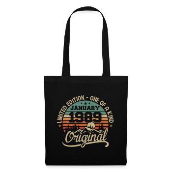January 1989 I Birthdays born in January 1989 - Tote Bag - black - Front