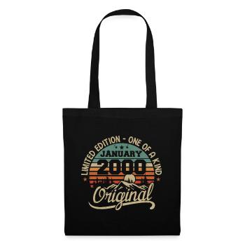 January 2000 I Birthdays Born In January 2000 - Tote Bag - black - Front