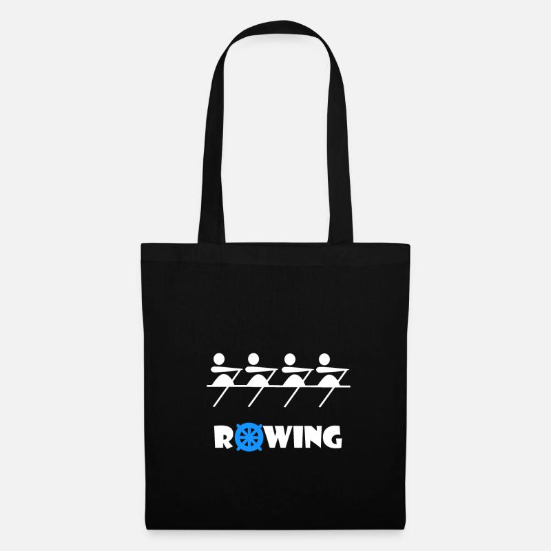 Rowing - Stoffbeutel - Schwarz