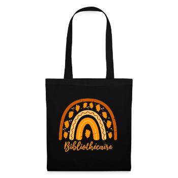 Voted best librarian| Librarian - Tote Bag - black - Front