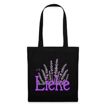 Lieke - Stoffbeutel - Schwarz - Vorne