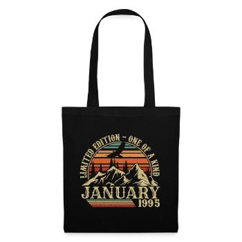 January 1995 - January 1995 Birthday Gift - Tote Bag - black - Front