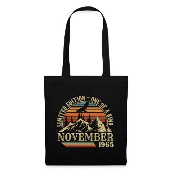 Born in November 1965 - Birthday November 1965 - Tote Bag - black - Front
