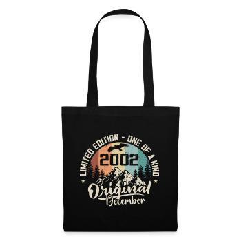 Birthday December 2002 - Gift December 2002 - Tote Bag - black - Front