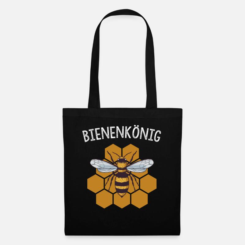 Gift for Beekeepers Beekeeper T-Shirt Save the Bee - Tote Bag - black