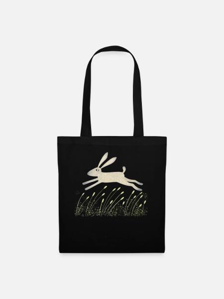 Hare - Tote Bag - black