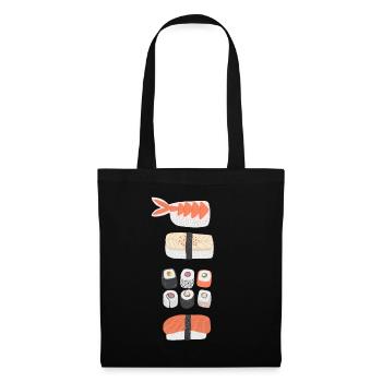 Sushi - Sac en tissu - noir - Devant