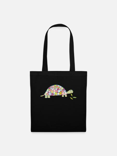 Tortoise - Tote Bag - black