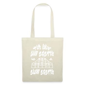 The Only Good System Is A Sound System Tekno 23 - Sac en tissu - nature - Devant