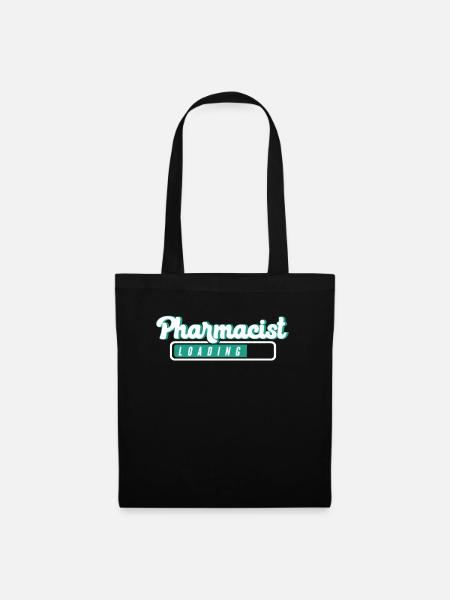 Apotheker Geschenk, Apotheke Pharmazie, Apotheker - Stoffbeutel - Schwarz