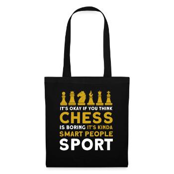 Chess Player Gift Chess Club Chess - Tote Bag - black - Front