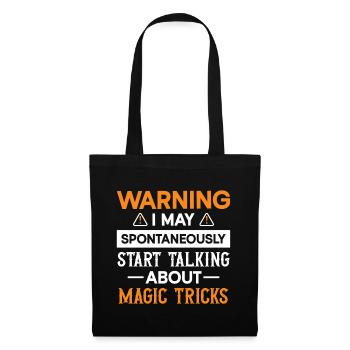 Magician Party Magic Tricks Performer Magician - Tote Bag - black - Front