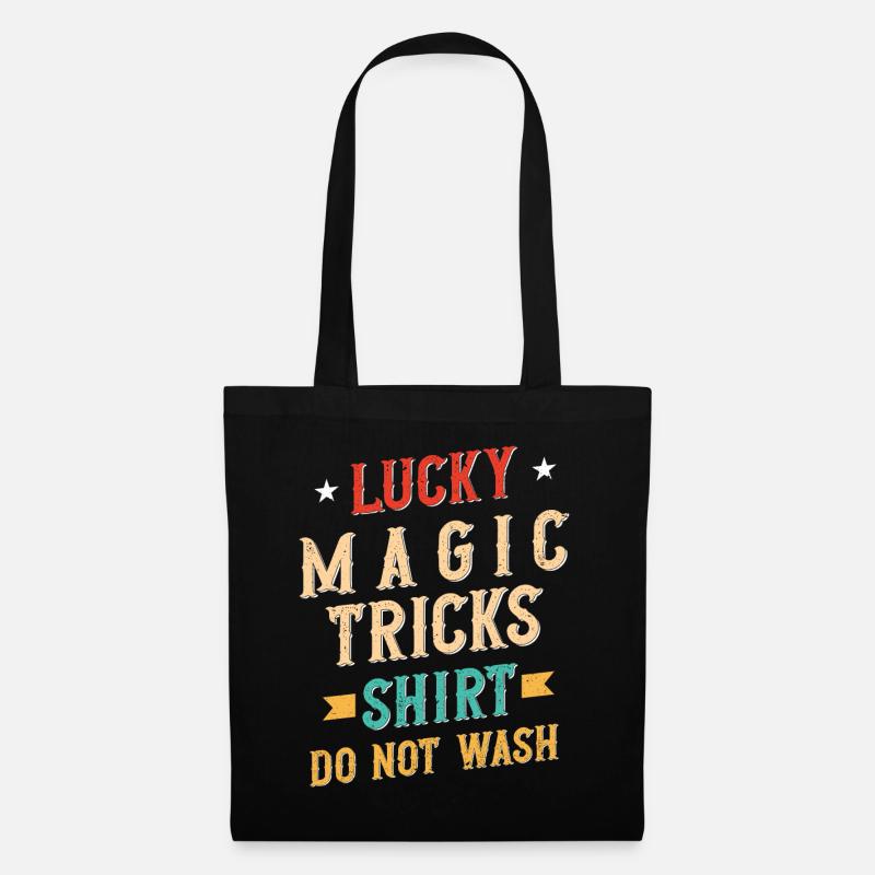 Magician Party Magic Tricks Performer Magician - Tote Bag - black