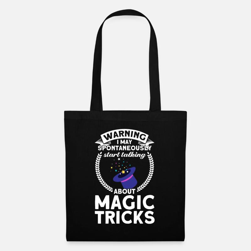 Magician Party Magic Tricks Performer Magician - Tote Bag - black