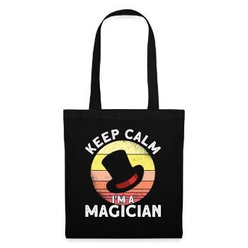 Magician Party Magic Tricks Performer Magician - Tote Bag - black - Front