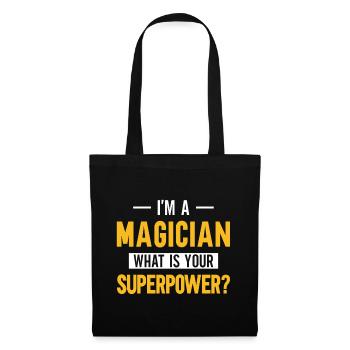 Magician Party Magic Tricks Performer Magician - Tote Bag - black - Front