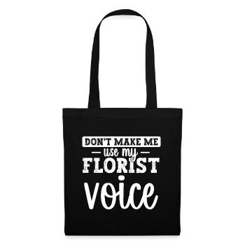 Florist Floristry Flowers Florist - Tote Bag - black - Front