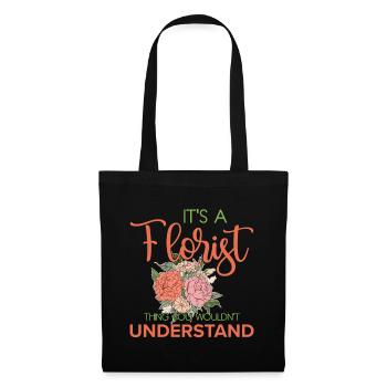 Florist Floristry Flowers Florist - Tote Bag - black - Front
