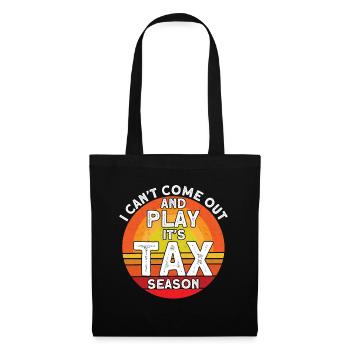 Comptable Cadeau Profession Finance Conseiller Fiscal - Sac en tissu - noir - Devant