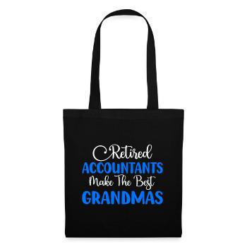 Comptable Cadeau Profession Finance Conseiller Fiscal - Sac en tissu - noir - Devant