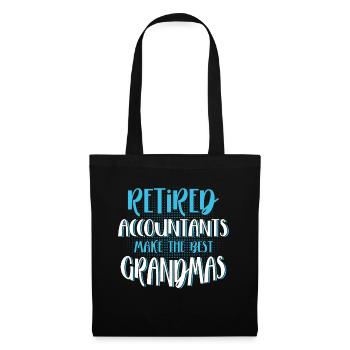 Accountant Gift Profession Finance Tax Advisor - Tote Bag - black - Front