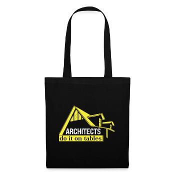 Architecte Cadeau Profession Architecture Emploi Architecte - Sac en tissu - noir - Devant