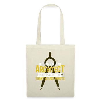 Architecte Cadeau Profession Architecture Emploi Architecte - Sac en tissu - nature - Devant