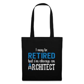 Architecte Cadeau Profession Architecture Emploi Architecte - Sac en tissu - noir - Devant