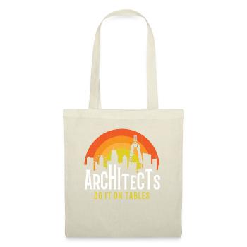 Architecte Cadeau Profession Architecture Emploi Architecte - Sac en tissu - nature - Devant