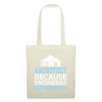 Architecte Cadeau Profession Architecture Emploi Architecte - Sac en tissu - nature - Devant