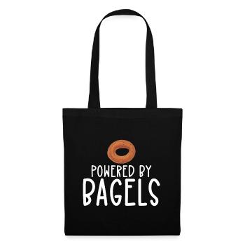 Bagel Food Gift Bagel - Tote Bag - black - Front