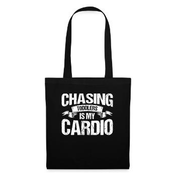 Baby-sitter Gift Babysitting Meilleure baby-sitter - Sac en tissu - noir - Devant