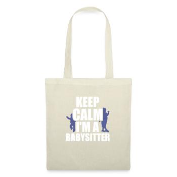 Babysitter Gift Babysitting Best Babysitter - Tote Bag - nature - Front
