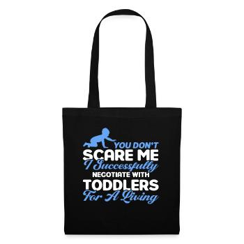 Baby-sitter Gift Babysitting Meilleure baby-sitter - Sac en tissu - noir - Devant