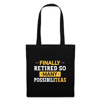 Tea Drinker Tea Lover Gift Tea - Tote Bag - black - Front