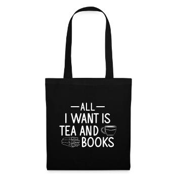 Tea Drinker Tea Lover Gift Tea - Tote Bag - black - Front