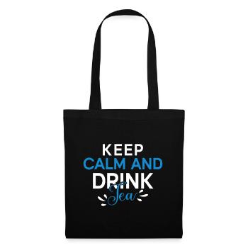 Tea Drinker Tea Lover Gift Tea - Tote Bag - black - Front